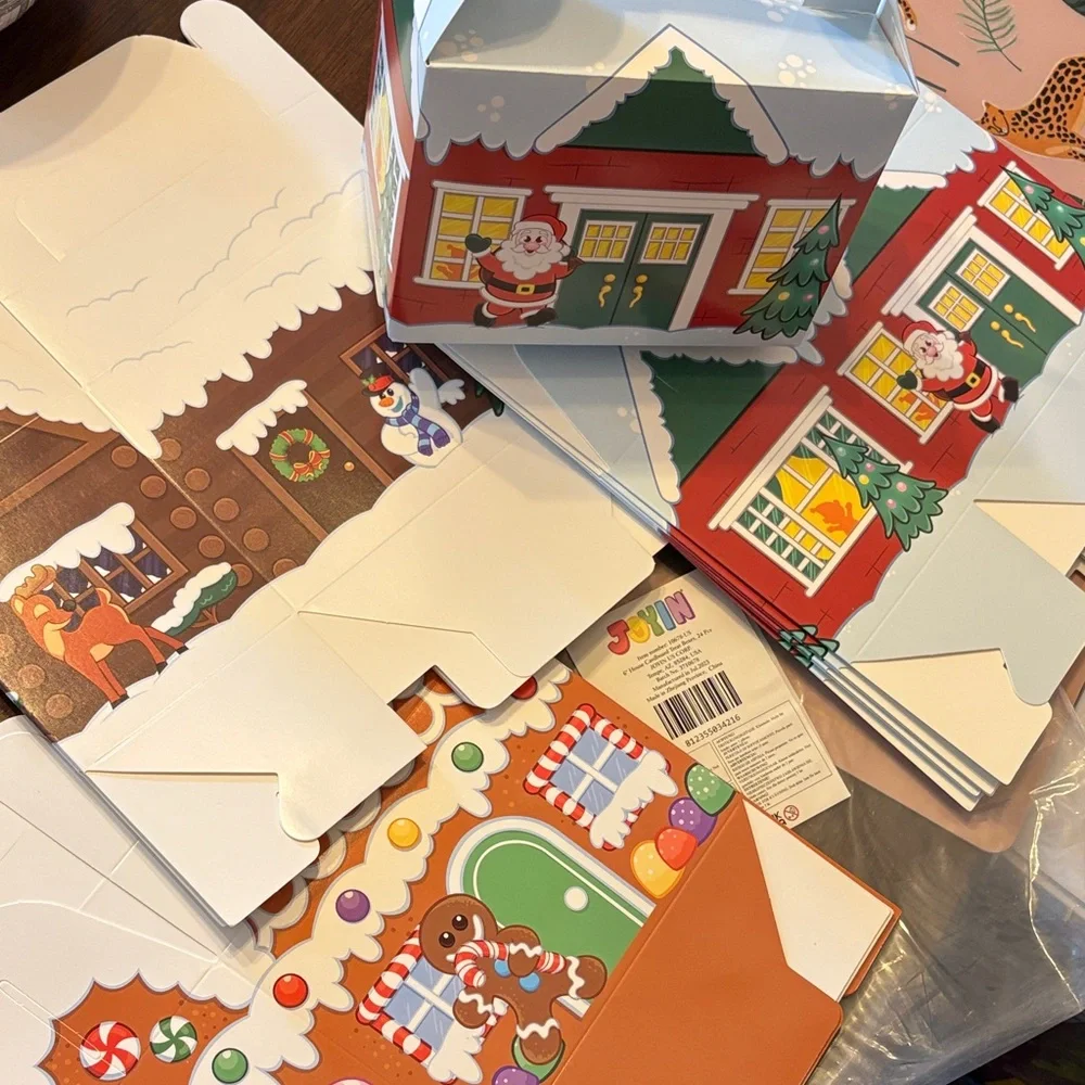 Festive Holiday Treat Boxes x 24